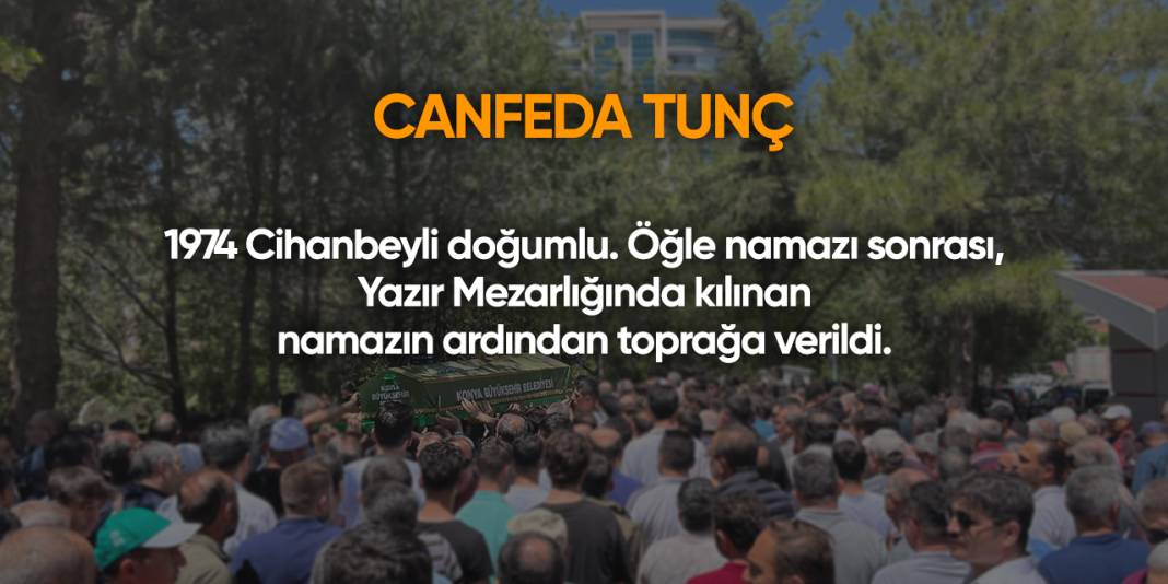 Konya'da bugün vefat edenler | 28 Ocak 2025 16